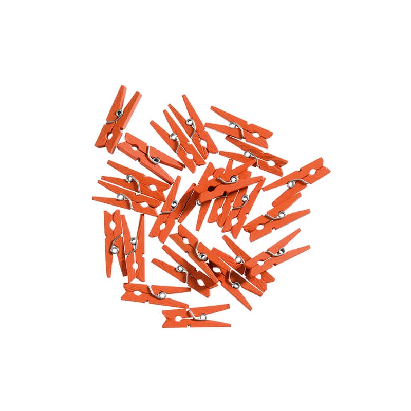 Facsipesz, 30 mm, 24 db - narancssárga