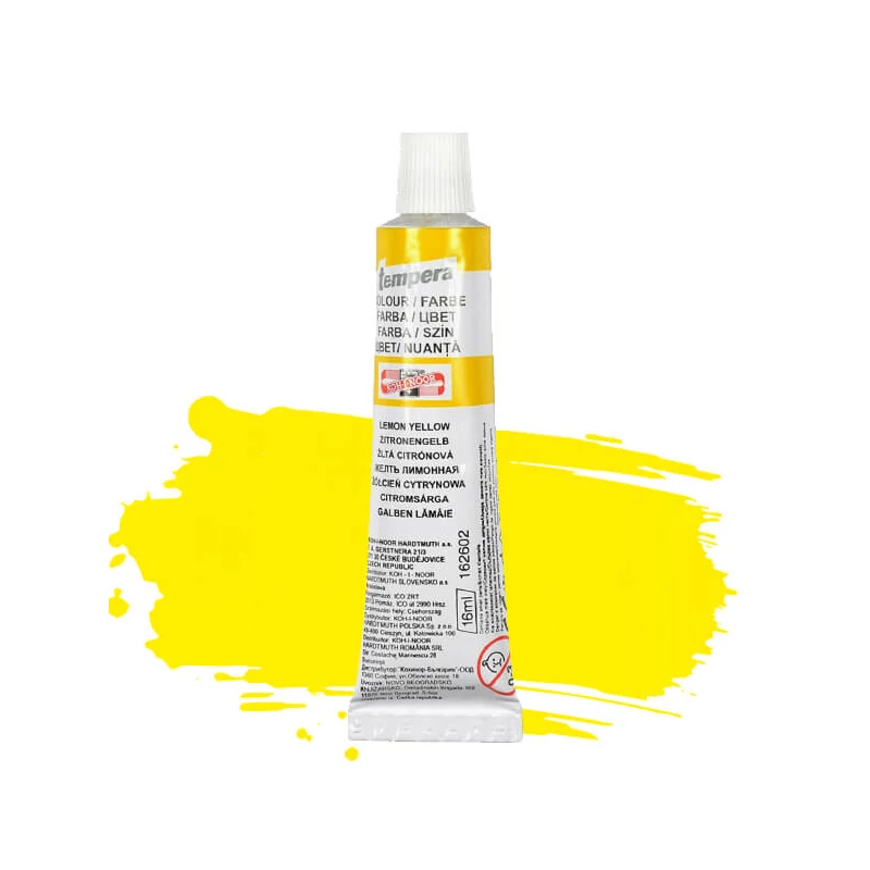 KOH-I-NOOR tempera, 16 ml - citromsárga