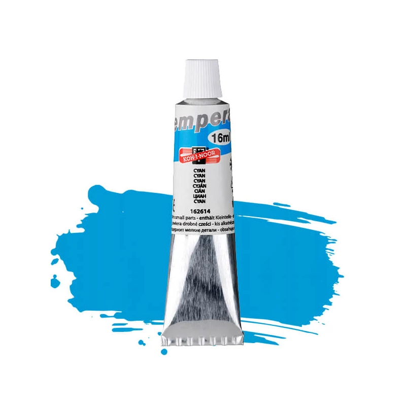 KOH-I-NOOR tempera, 16 ml - cián