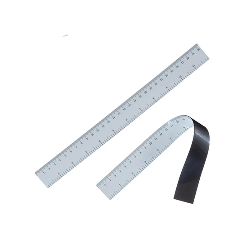 Vonalzó, hajlítható mágneses, 2 db