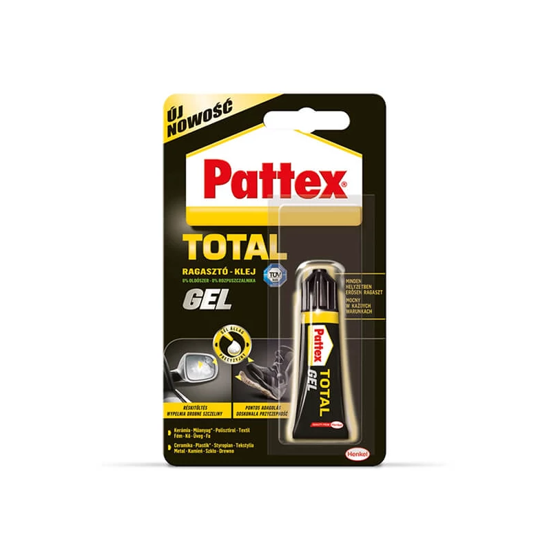 Pattex Total Gel univerzális folyékony ragasztó, 8 g