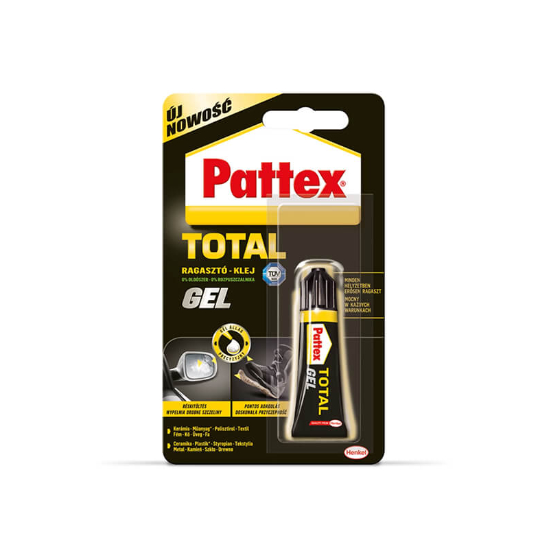 Pattex Total Gel univerzális folyékony ragasztó, 8 g