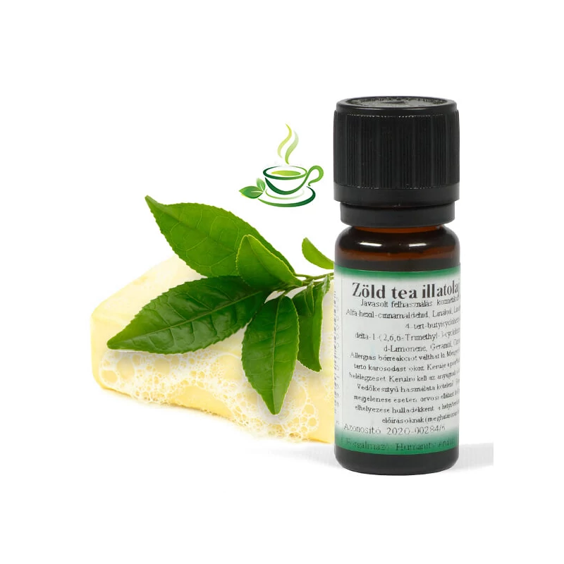 Illatolaj szappanhoz, 10 ml - Zöld tea