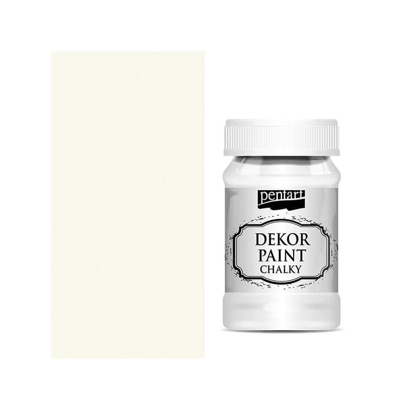 Pentart Dekor Paint Chalky krétafesték, 100 ml - fehér