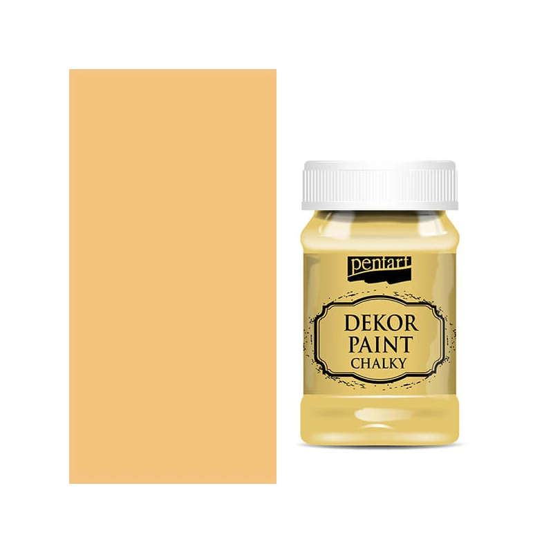 Pentart Dekor Paint Chalky krétafesték, 100 ml - mandarin