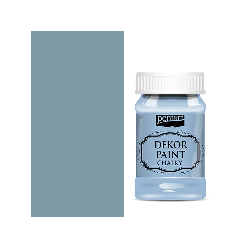 Pentart Dekor Paint Chalky krétafesték, 100 ml - lenkék