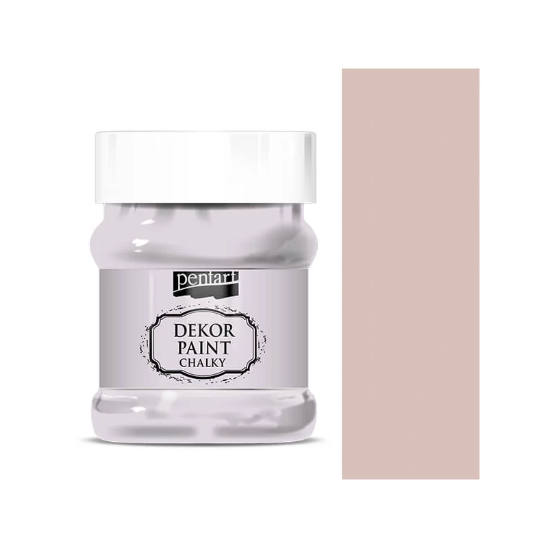 Pentart Dekor Paint Chalky krétafesték, 230 ml - Viktoriánus rózsaszín