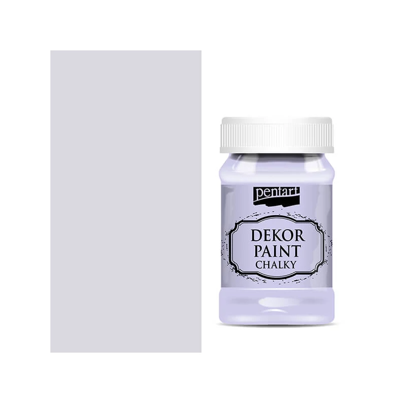 Pentart Dekor Paint Chalky krétafesték, 100 ml - világoslila