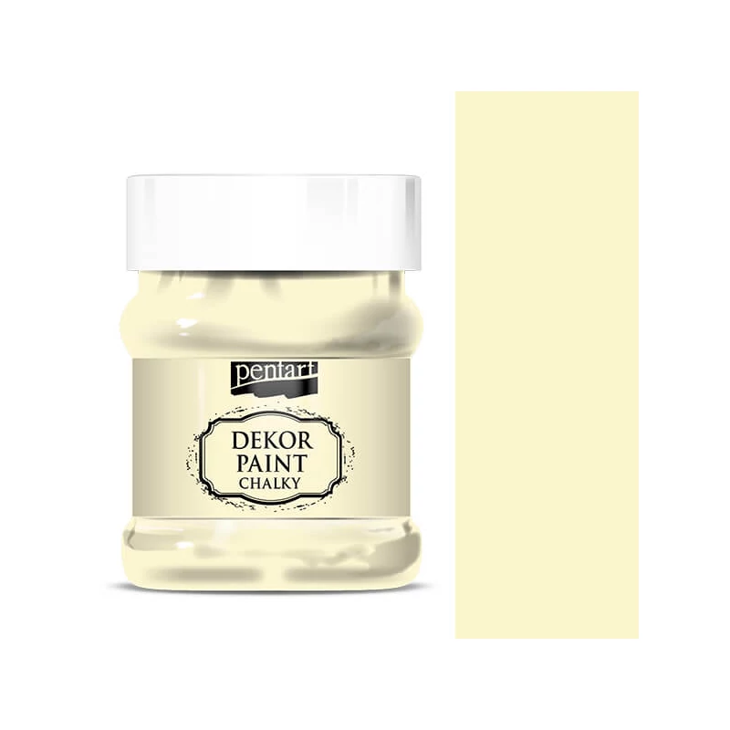 Pentart Dekor Paint Chalky krétafesték, 230 ml - elefántcsont