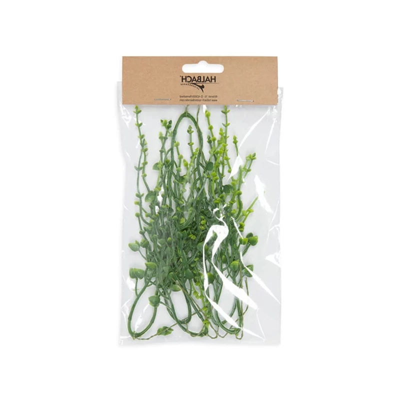 Művirág, betűzhető műnövény - inda, 17 cm, 6 db