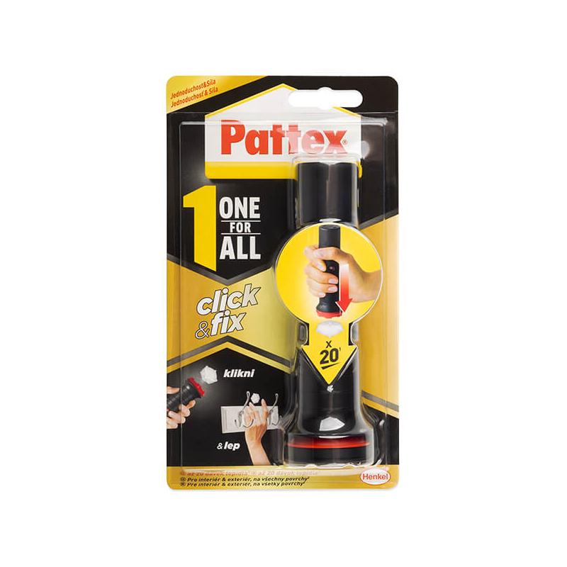 Pattex One For All Click and Fix szerelési ragasztó, 30 g
