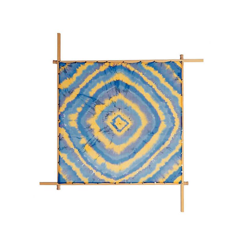 Selyemfeszítő keret, csavaros, 100x100 cm, 38x20 mm