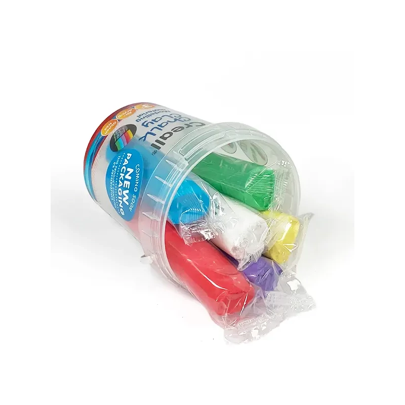 Gyurmakréta készlet, Creall Chalk Clay, Happy, 750g - 6 db-os