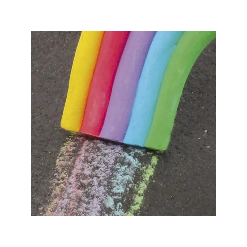 Gyurmakréta készlet, Creall Chalk Clay, Happy, 750g - 6 db-os