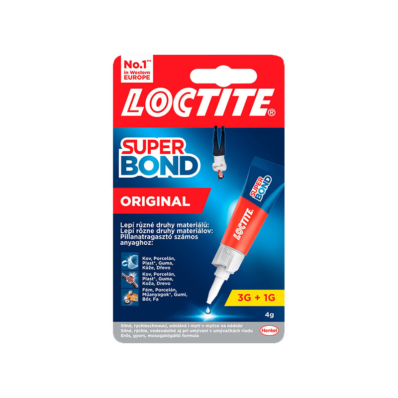 Loctite, Super Bond Original pillanatragasztó, 5 g