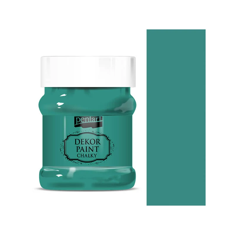 Pentart Dekor Paint Chalky krétafesték, 230 ml - borókazöld