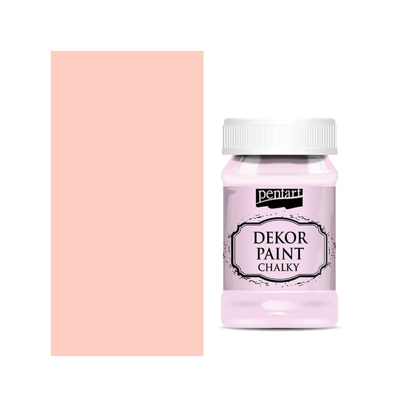 Pentart Dekor Paint Chalky krétafesték, 100 ml - cseresznyevirág