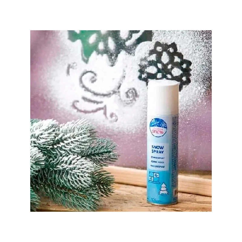 Műhó spray, 150 ml - fehér, Christmas snow