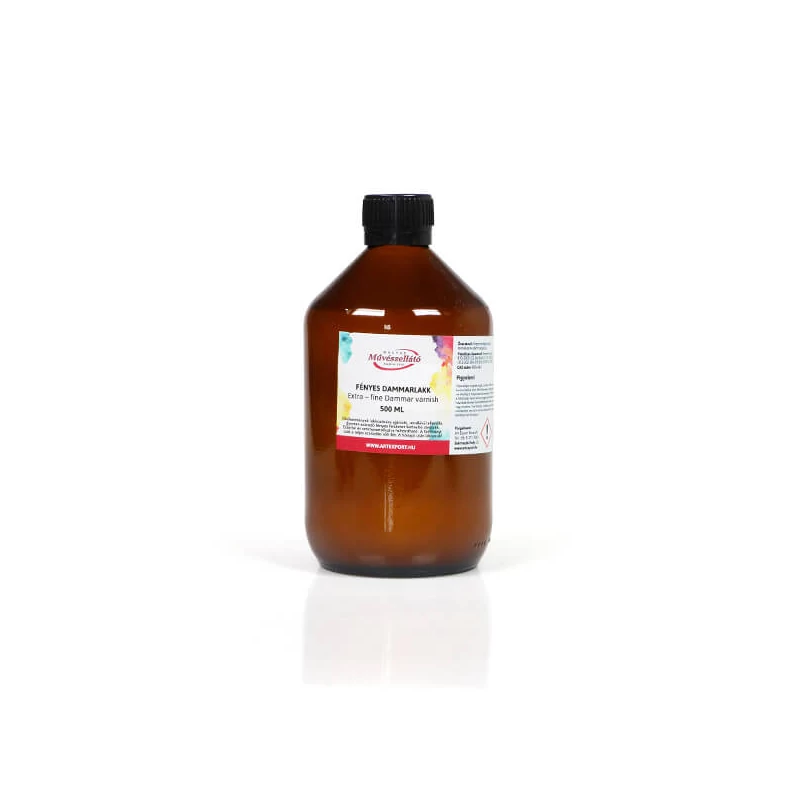 Művészellátó dammárlakk, fényes - 500 ml