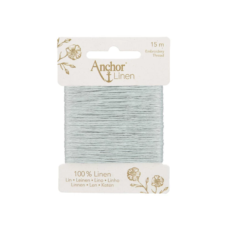 Hímzőfonal, Anchor Linen, 15 m - 34 felhőszürke