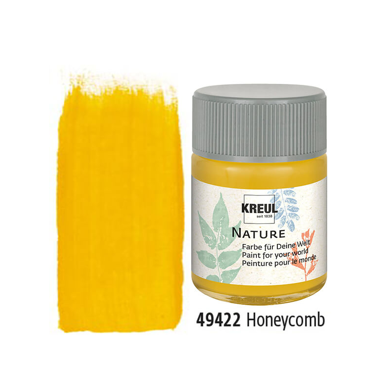 Kreul Nature természetes, ökológiai festék, 50 ml - honeycomb