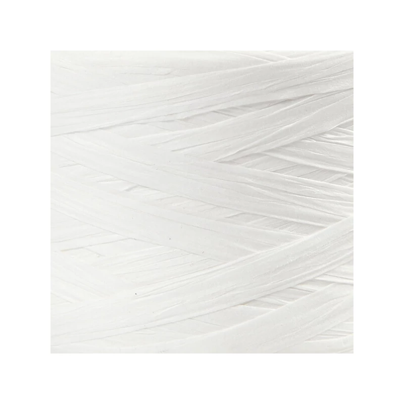 Papír raffia, 100 m - fehér