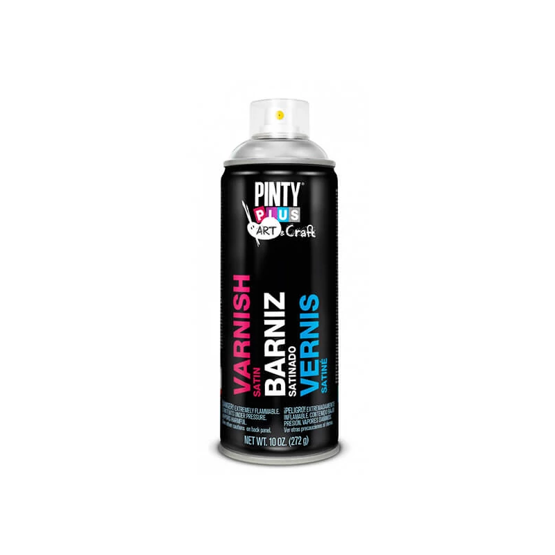 Lakkspray, 400 ml, Pinty Plus Art kézműves - selyemfényű lakk, oldószeres