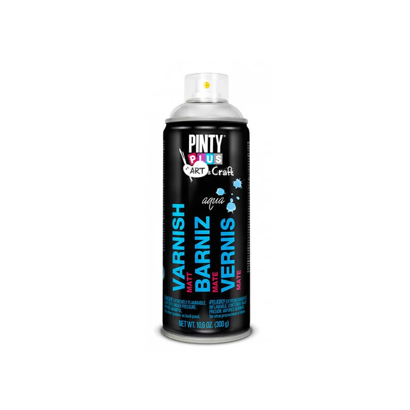 Lakkspray, 400 ml, Pinty Plus Art kézműves - matt lakk, vízbázisú