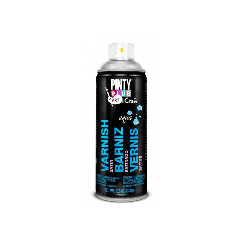 Lakkspray, 400 ml, Pinty Plus Art kézműves - selyemfényű lakk, vízbázisú