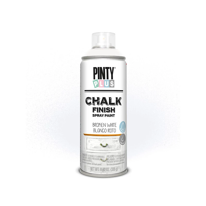Krétafesték spray, Chalk Paint, Pinty Plus - törtfehér