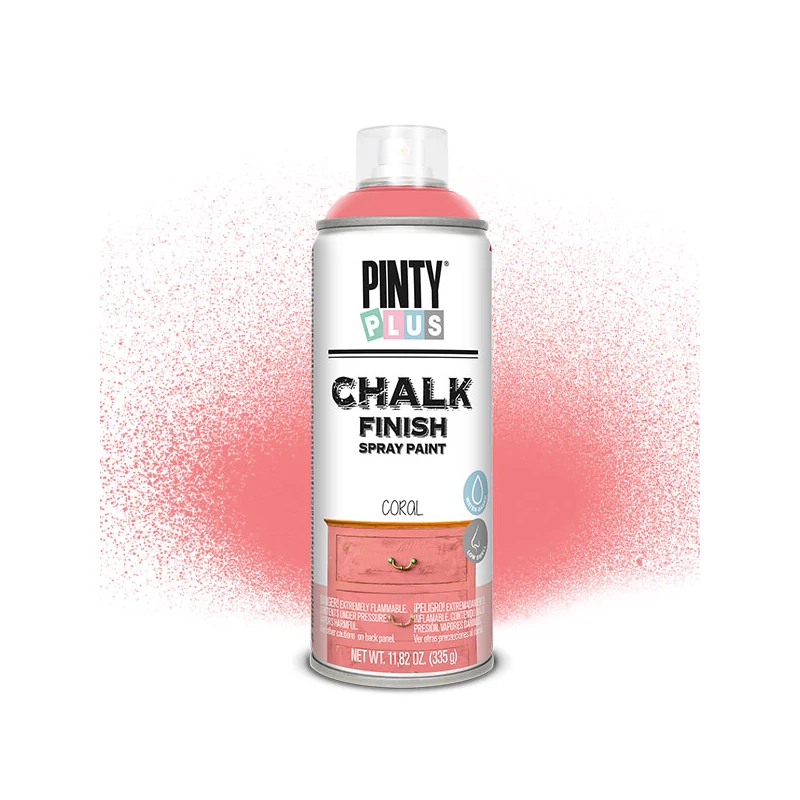 Krétafesték spray, Chalk Paint, Pinty Plus - korall