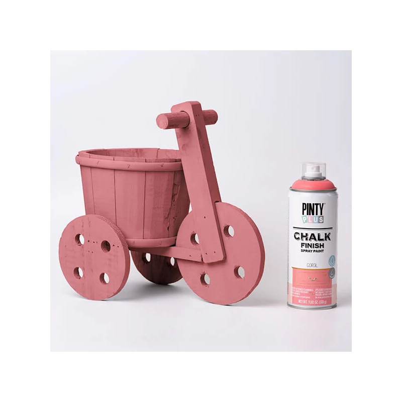 Krétafesték spray, Chalk Paint, Pinty Plus - korall