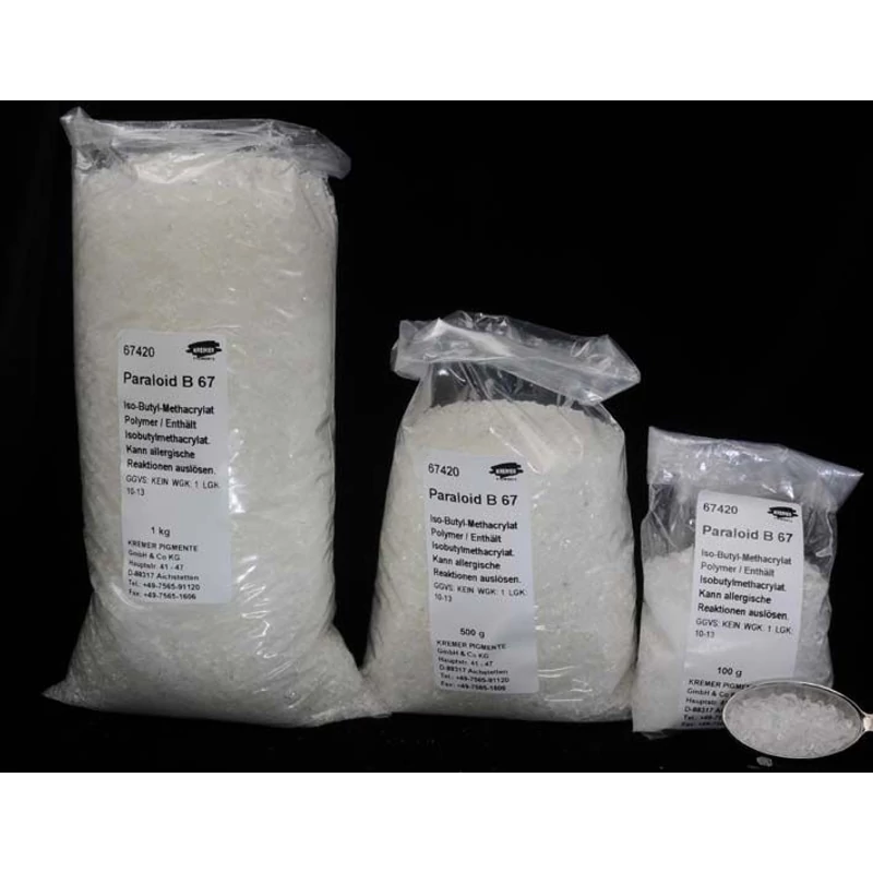 Kremer,  Paraloid B67 Iso butil -metakrilát polimer, 100 g
