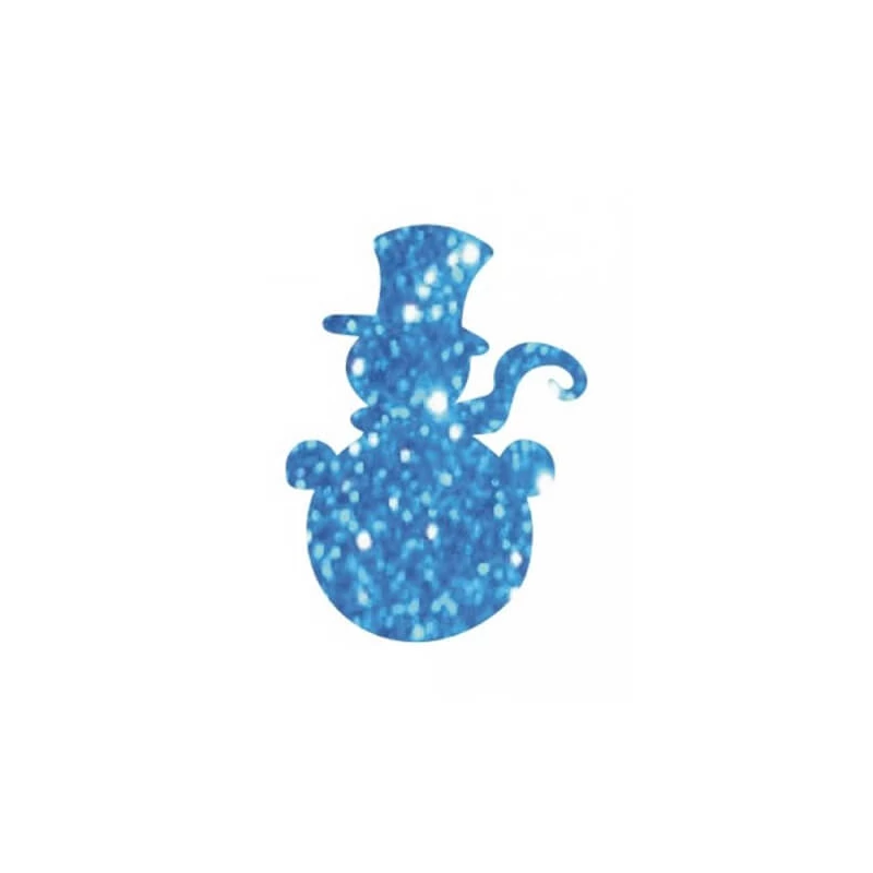 Tetováló sablon, öntapadós stencil - Hóember 02