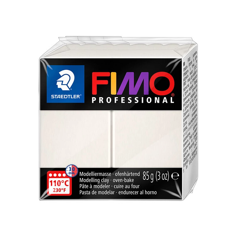 FIMO Professional süthető gyurma, 85 g - porcelán (8004-03)