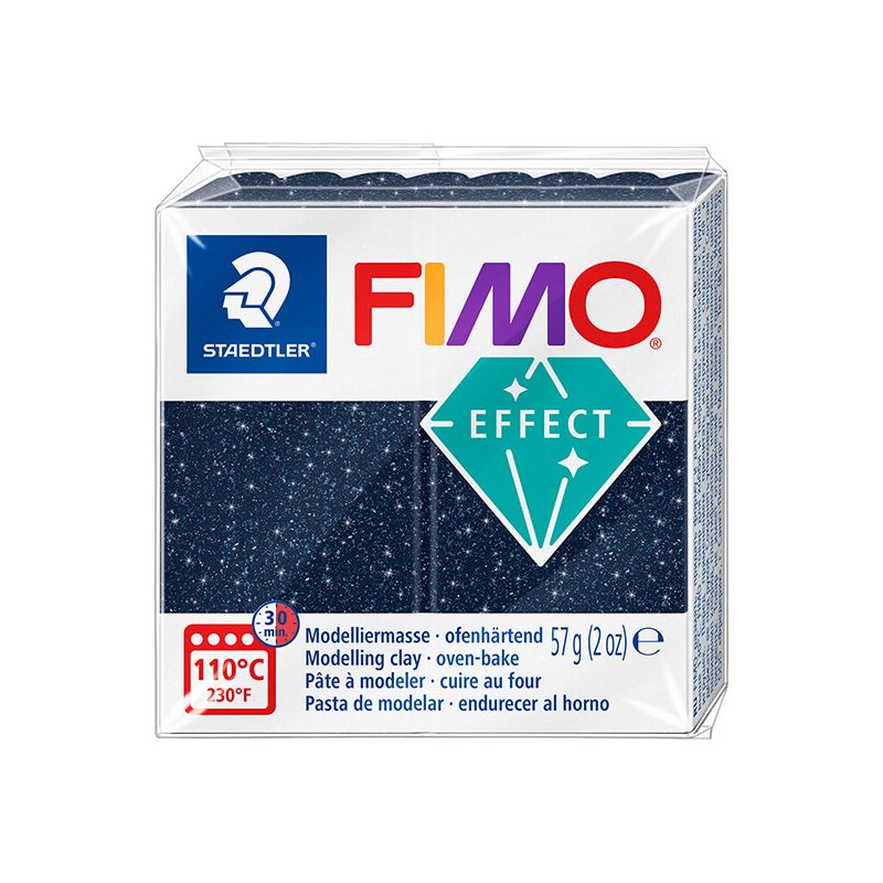 FIMO Effect süthető gyurma, 57 g - galaxis kék (8010-352)