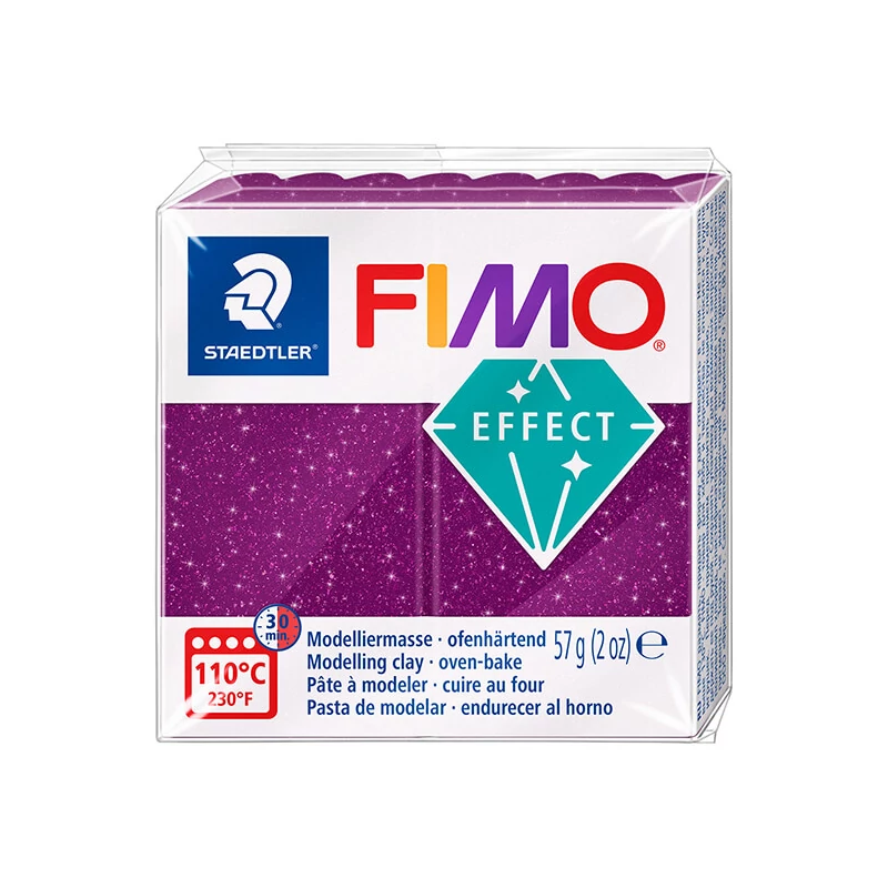 FIMO Effect süthető gyurma, 57 g - galaxis lila (8010-602)