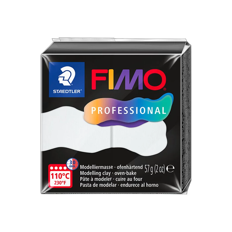 FIMO Professional süthető gyurma, 57 g - fehér, white (8040-0)