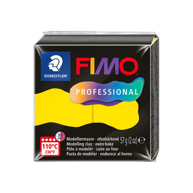 FIMO Professional süthető gyurma, 57 g - sárga, yellow (8040-100)