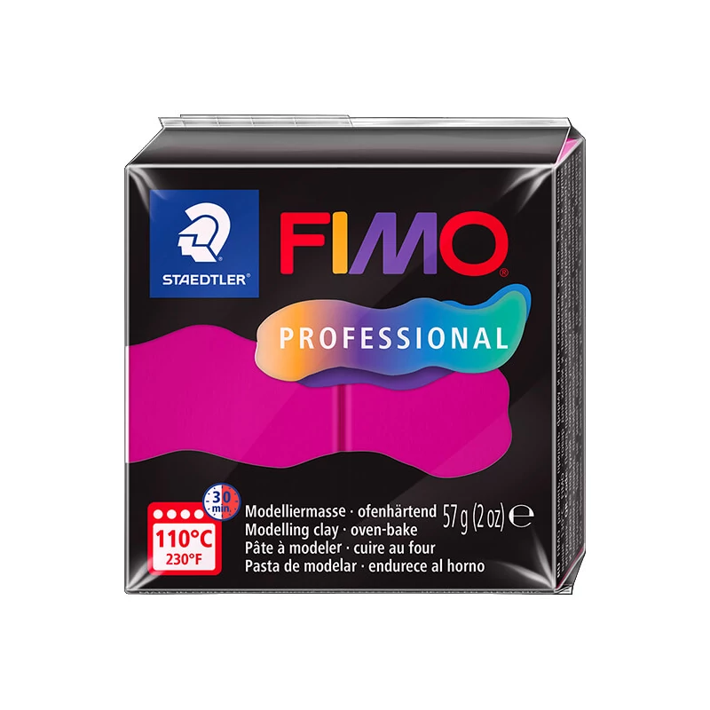 FIMO Professional süthető gyurma, 57 g - magenta (8040-210)