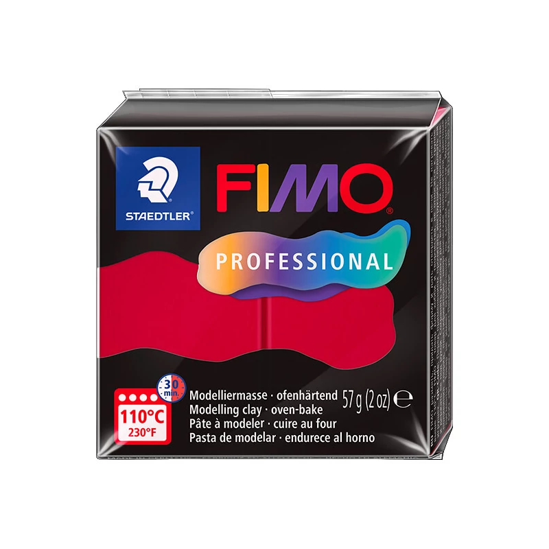 FIMO Professional süthető gyurma, 57 g - kármin, carmina (8040-29)