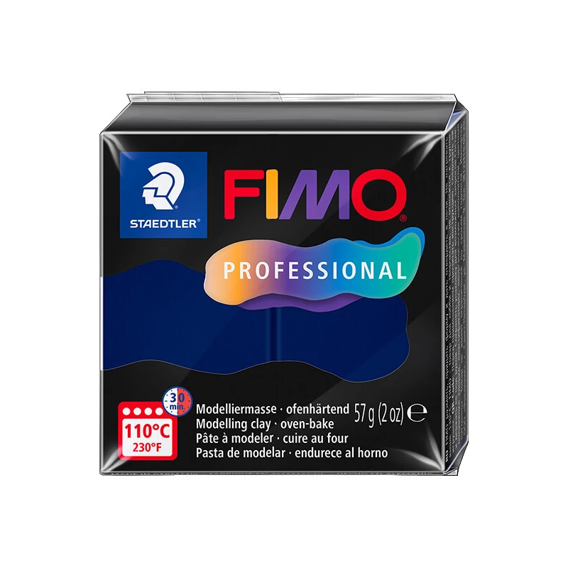 FIMO Professional süthető gyurma, 57 g - tengerkék, navy blue (8040-34)