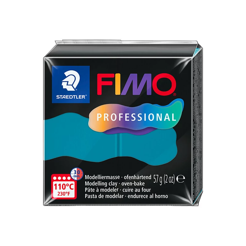 FIMO Professional süthető gyurma, 57 g - petrol (8040-36)