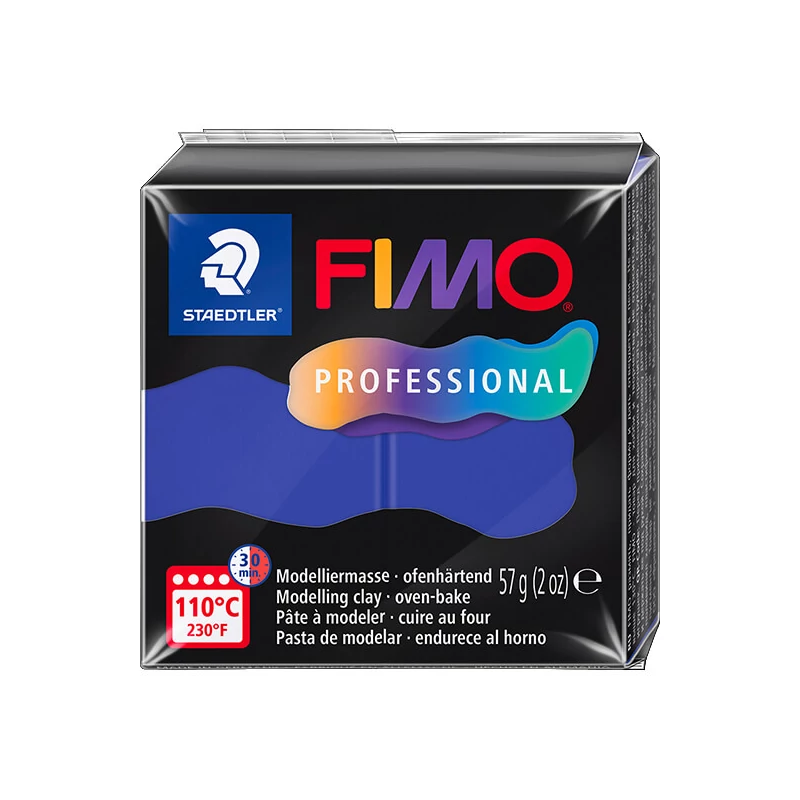 FIMO Professional süthető gyurma, 57 g - királykék, royal blue (8040-3)