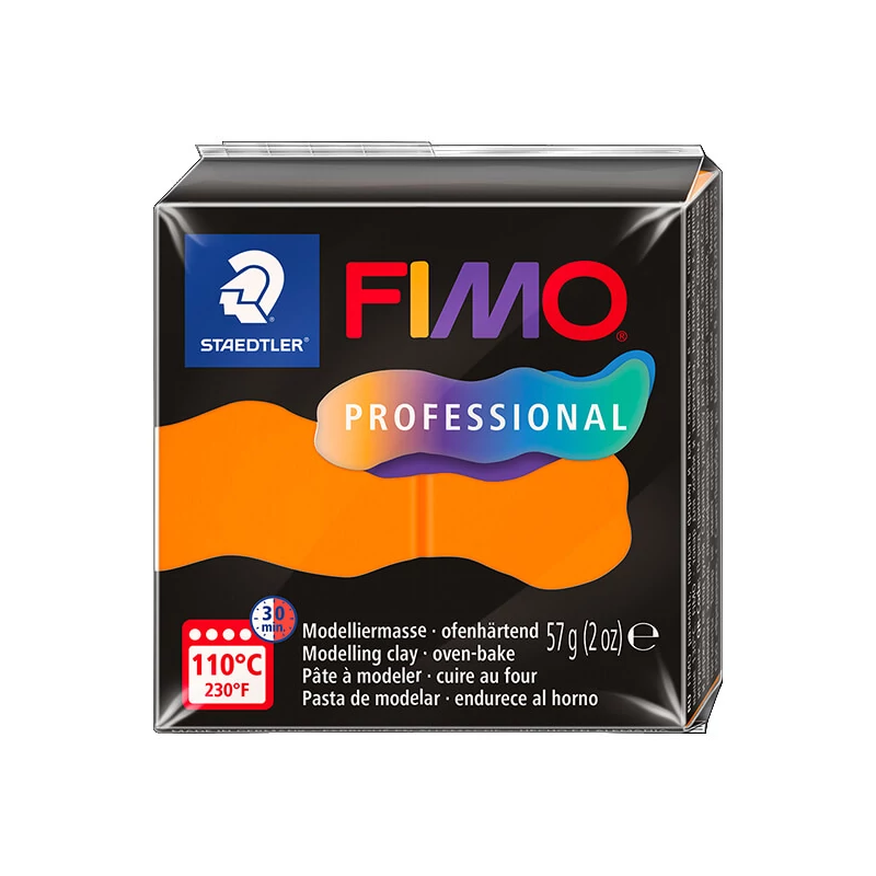 FIMO Professional süthető gyurma, 57 g - narancssárga, orange (8040-4)