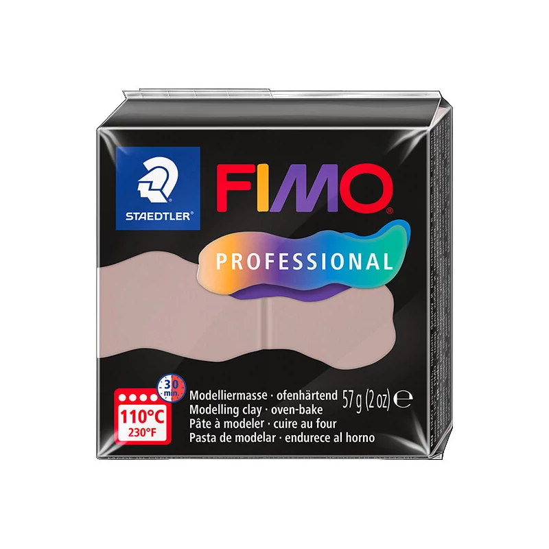 FIMO Professional süthető gyurma, 57 g - taupe (8040-87)