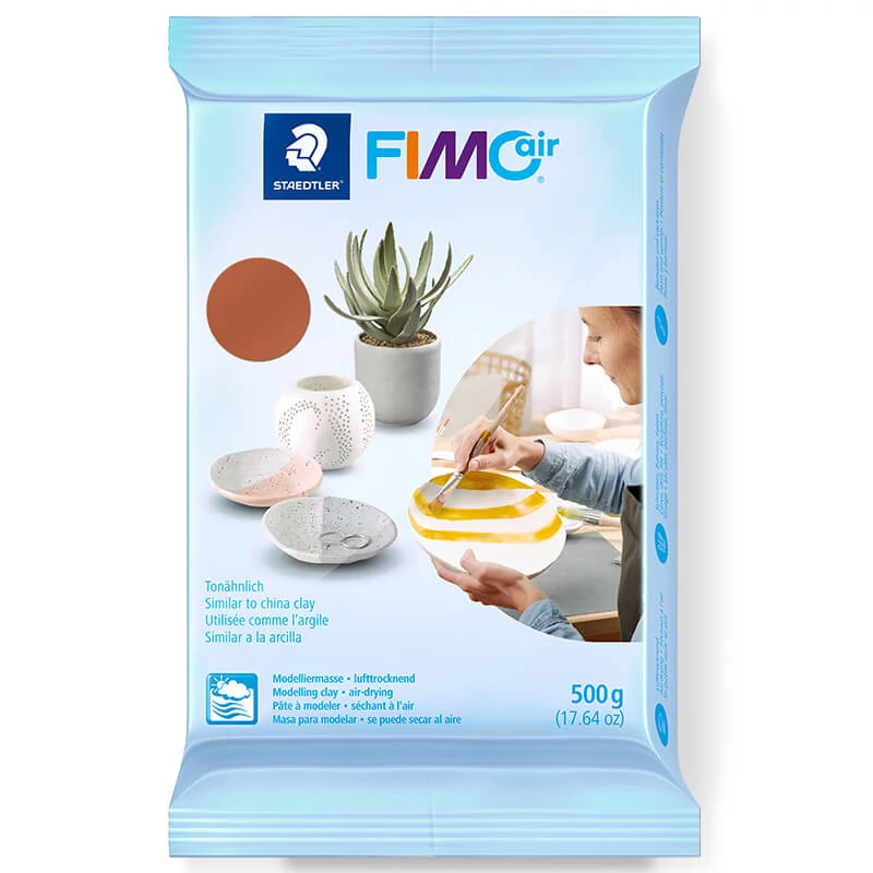 FIMO Air Basic levegőn száradó gyurma 500 g - terrakotta (8100-76)