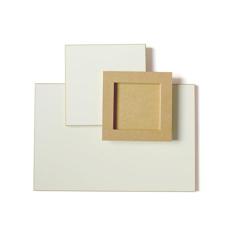 Premium board festmény öntőforma műgyantához - szögletes, 30x30 cm