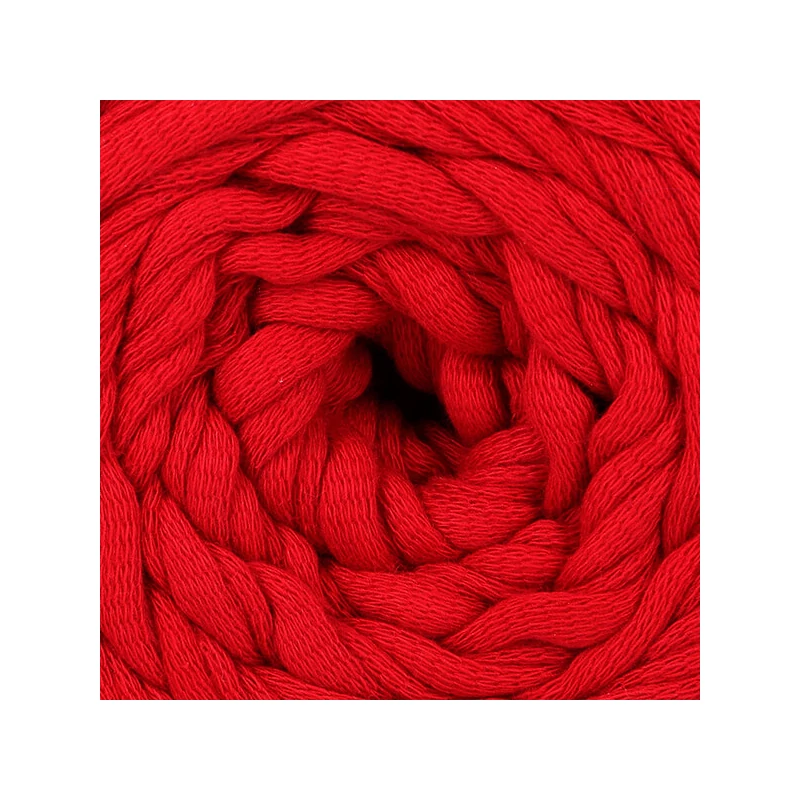 Cotton Jersey pólófonal, 100 g - piros