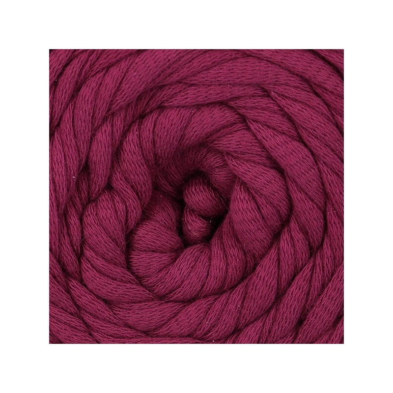 Cotton Jersey pólófonal, 100 g - burgundi